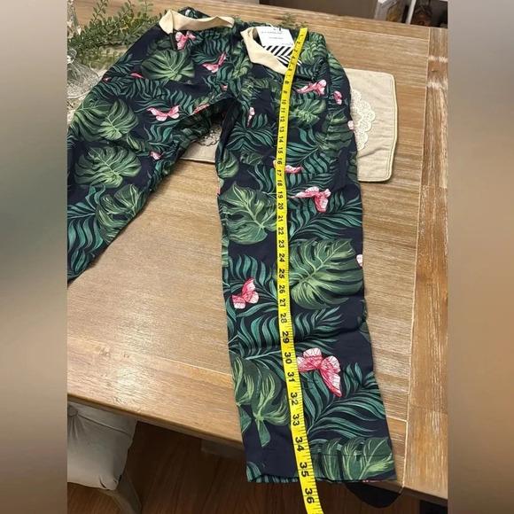 Free People Sandrine Rose Bush Pants Size Small NWT $158 - Picture 11 of 13